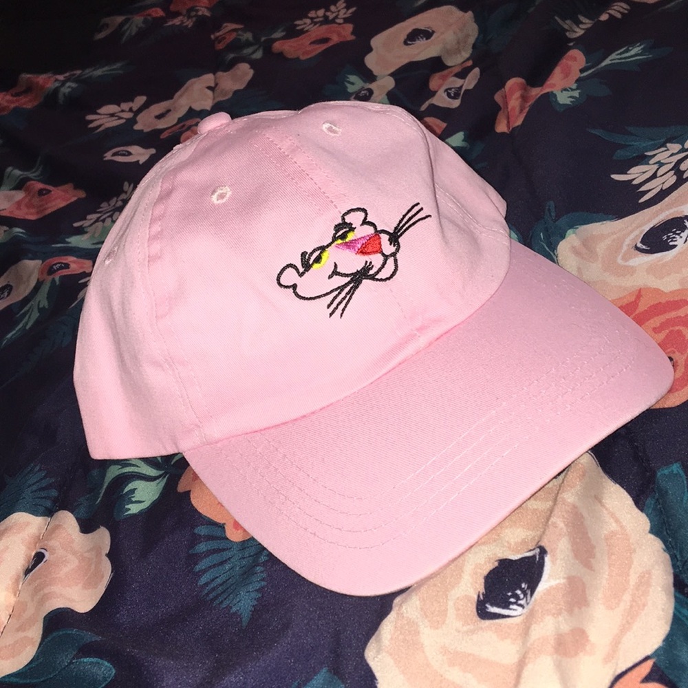 Pink panther dad hat